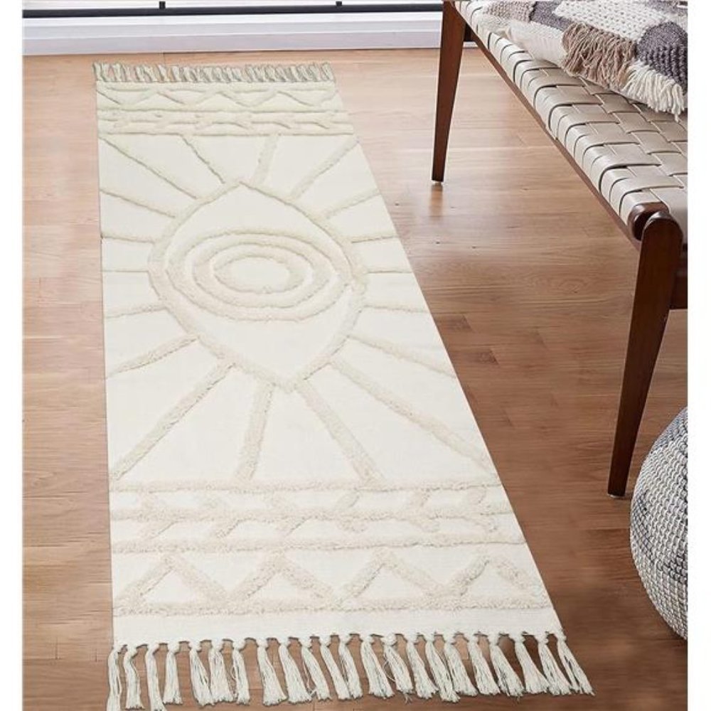 NEW Boho Soft Area Runner Rug - Picture 4 of 4